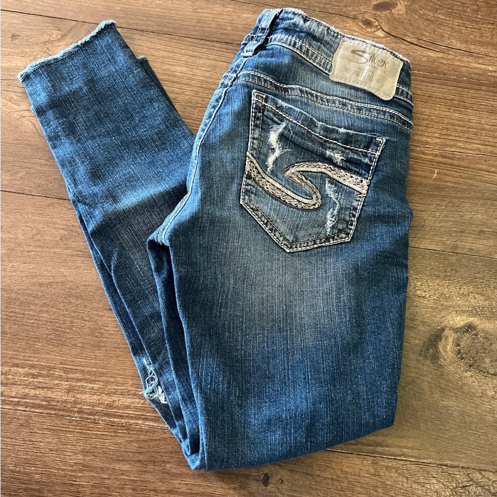 Silver Skinny Crop